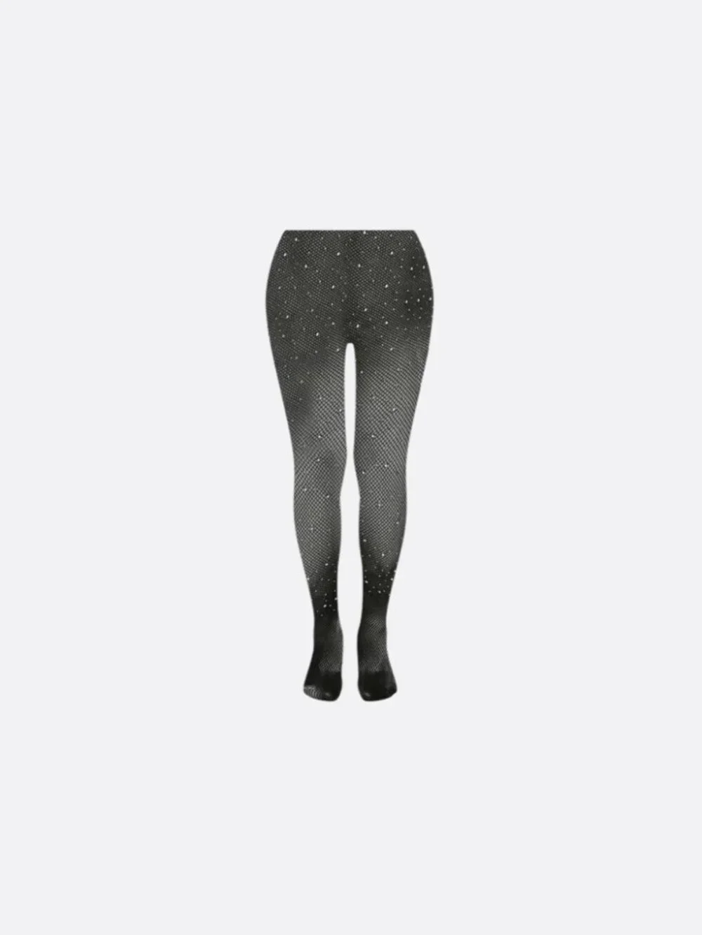 Rhinestone Fishnet Tights Size 5/6